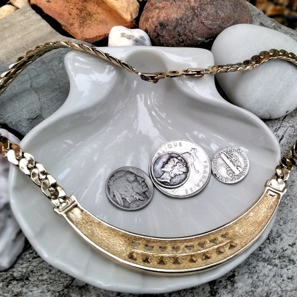 1980's Christian Dior Signed Collar Necklace - Picture 10 of 10